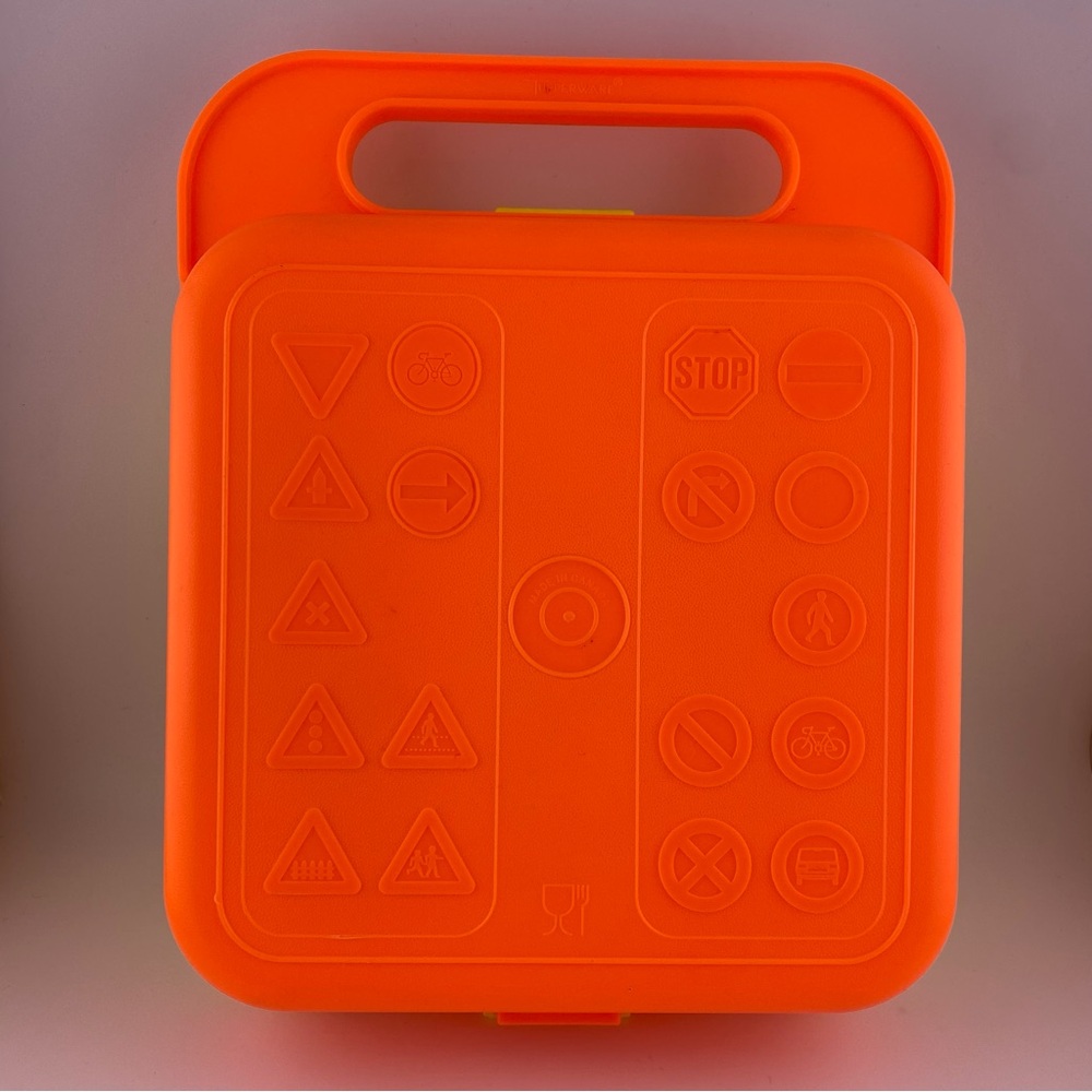 Vintage Tuppertoy by Tupperware in Yellow and Orange